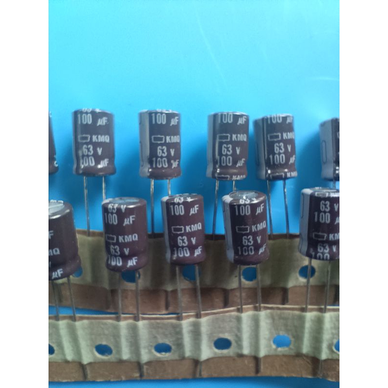 Elko 100uf 63v Original Renceng Rentengan Elco 100uf 63v