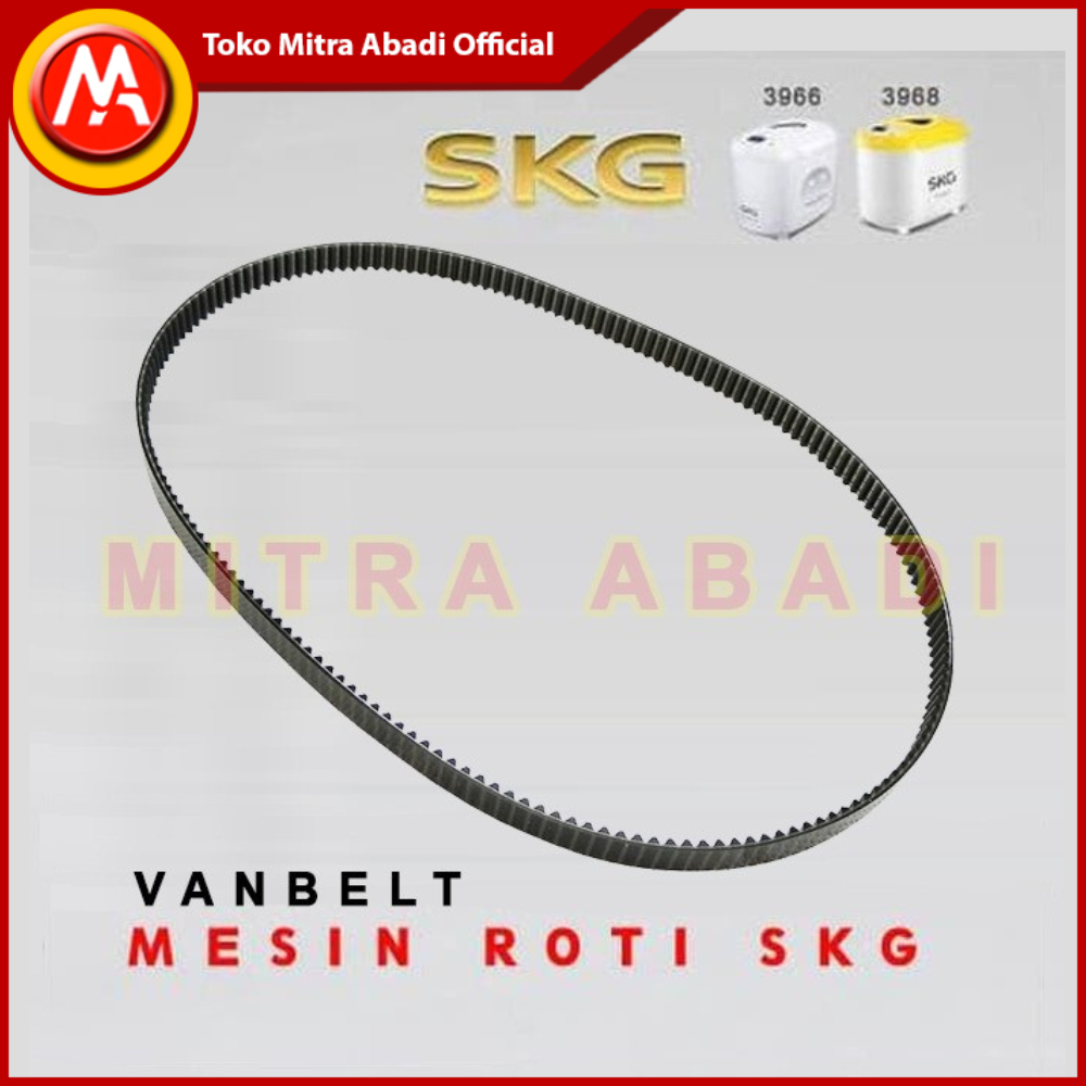 VANBELT Mesin Pembuat Roti SKG
