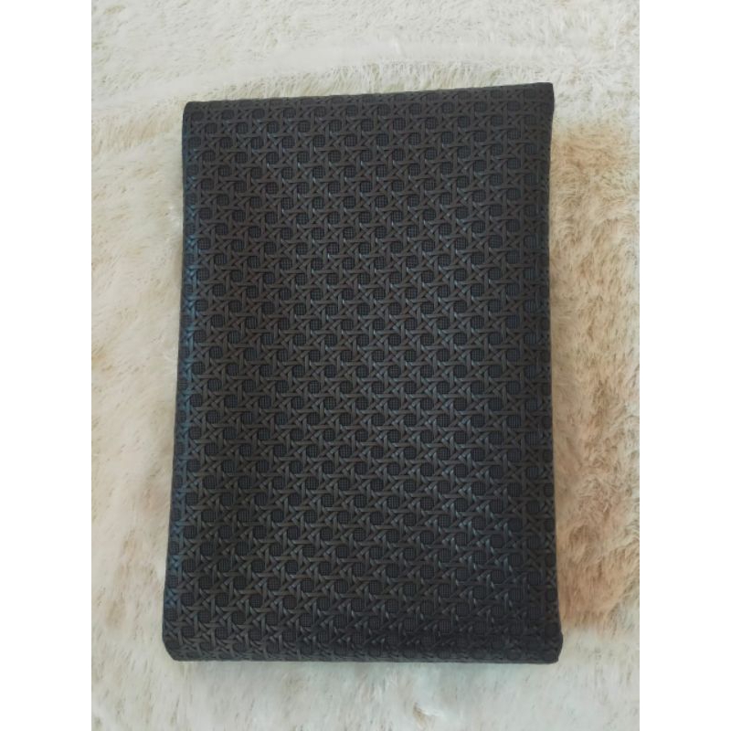 KULIT SINTETIS MOTIF ANYAMAN ROTAN/KULSIN ROTAN/ANYAMAN ROTAN/BAHAN DOMPET/POUCH/TAS