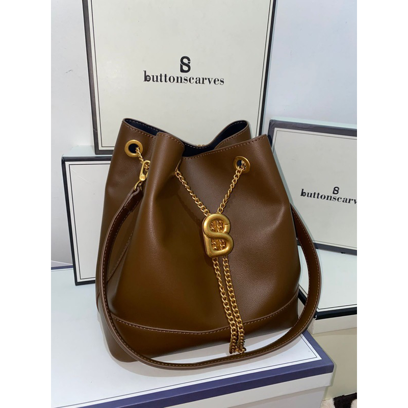 Myra Bag Buttonscarves Black