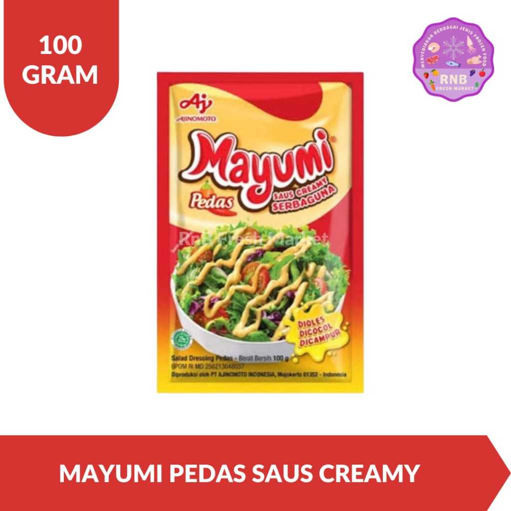 

Ajinomoto Mayumi Saus Creamy Pedas Netto 100 Gram