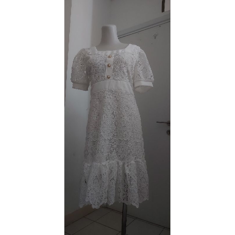 Dress putih SUGAR CANDY BKK 🇹🇭