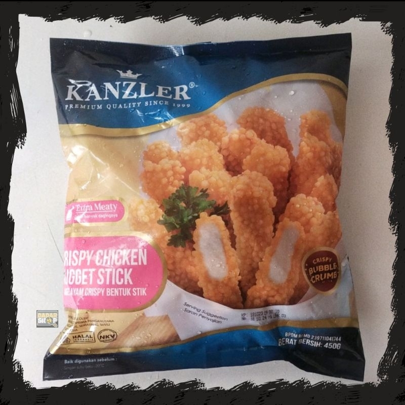 

Kanzler Chicken Nugget Crispy Stick / Naget Ayam Kanzler Crispy Stik