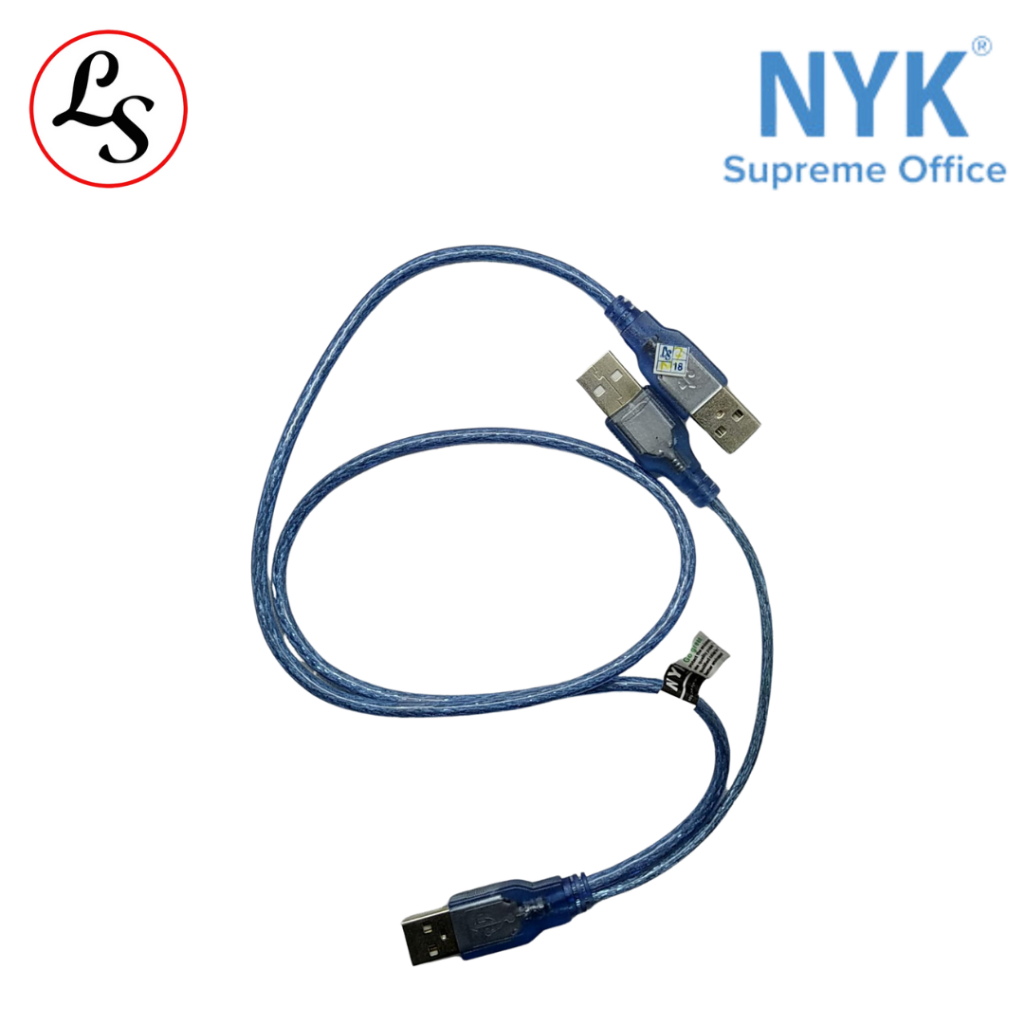 NYK KABEL USB Cabang 2 Kabel Data External Hardisk HDD USB 2.0