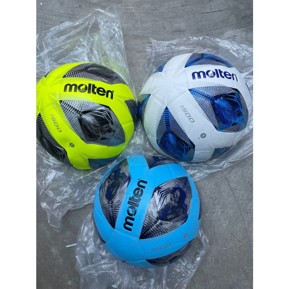 Bola Sepak / Bola Kaki Molten Press / Bola Lapangan Besar Size 5