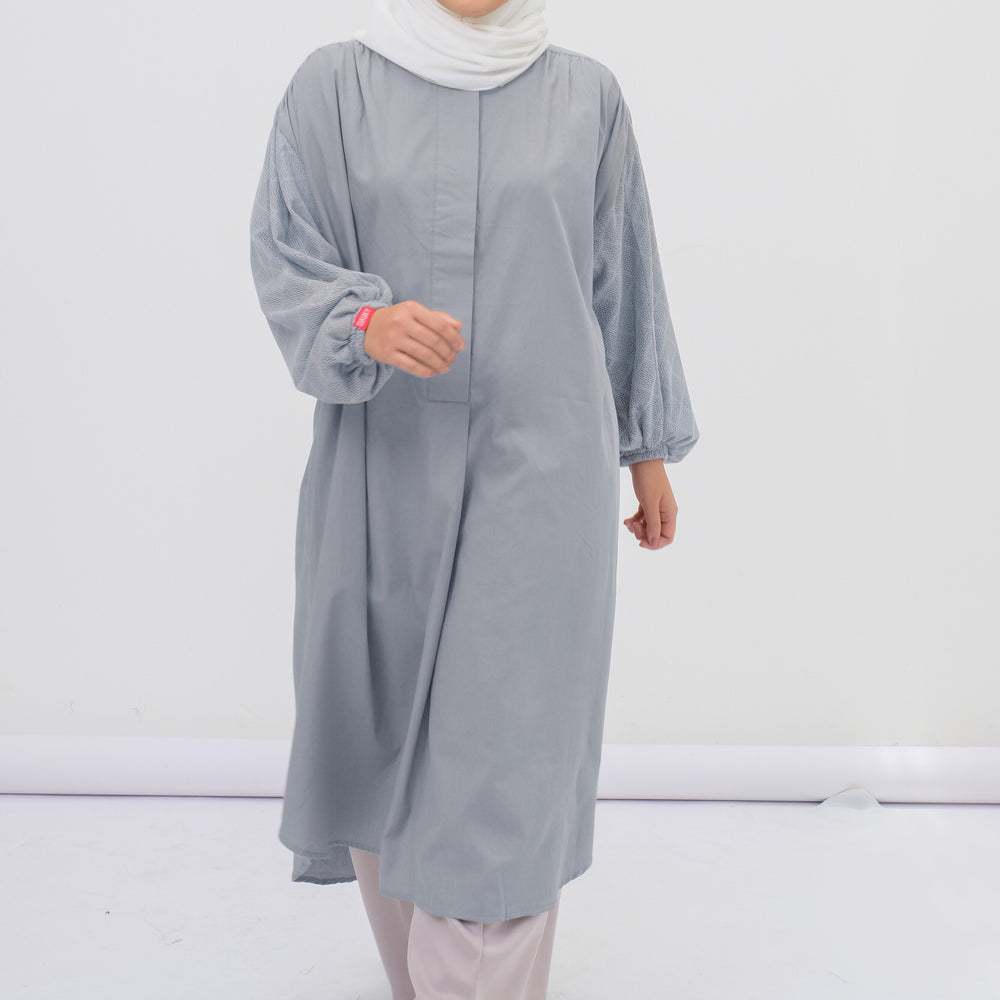 BAJU GAMIS TERBARU BUSUI GAMIS REMAJA M DRESS LACE KATUN DAUKY