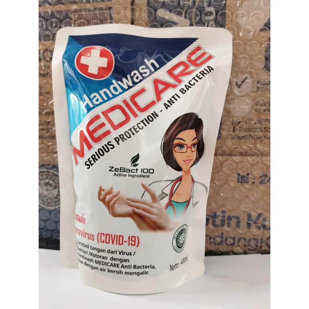 YC 22 MEDICARE HANDWASH ANTIBAKTERI REFILL 400ML