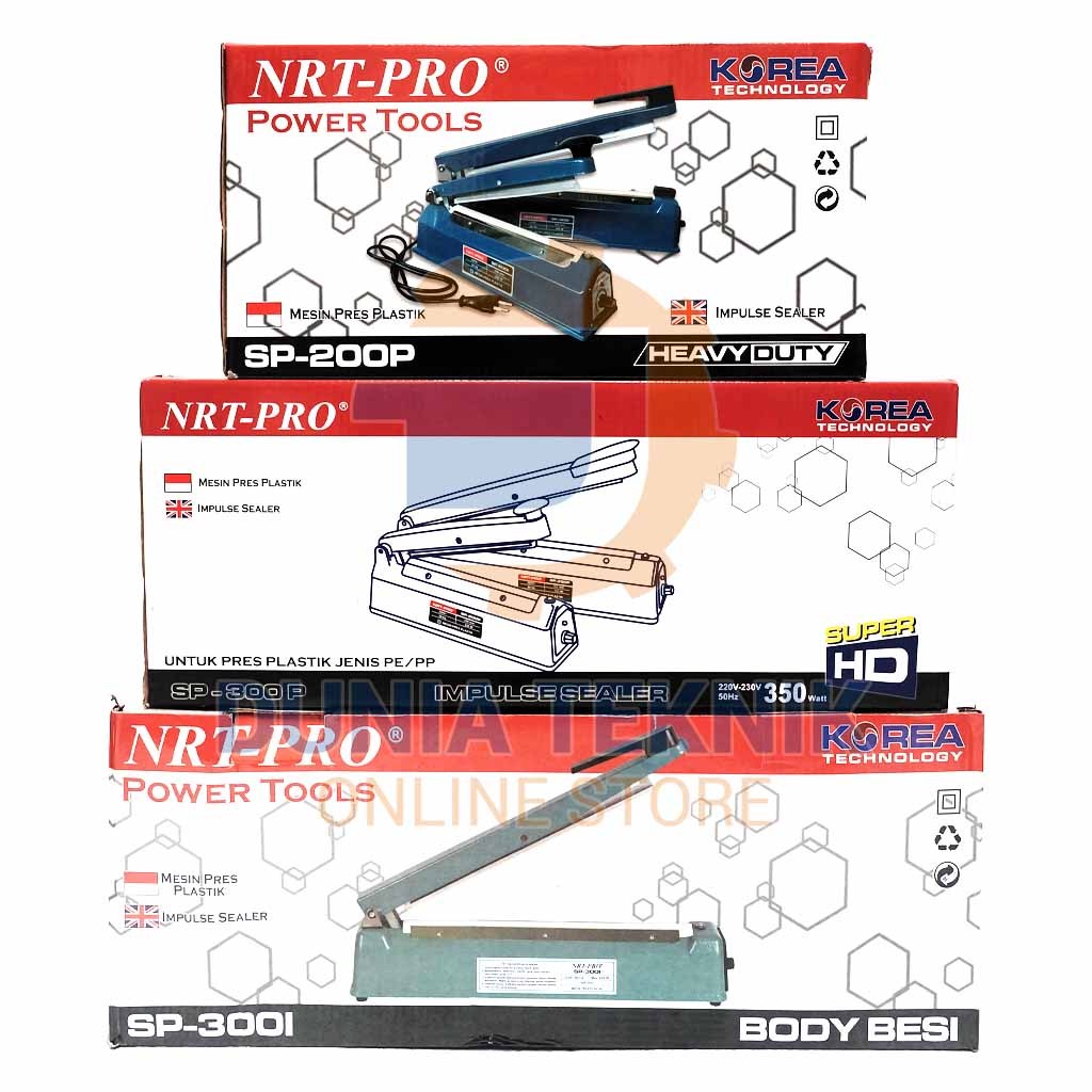 Impulse Sealer Press Body Besi Las Plastik Snack Seal Packing Makanan