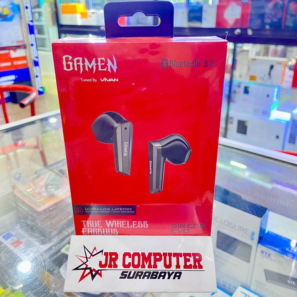 TWS GAMEN SIRENS EVO BLACK