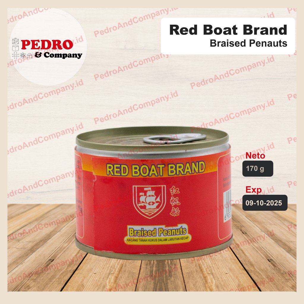 

Red Boat - Braised peanuts/ kacang tanah kukus kecap (115 gr)