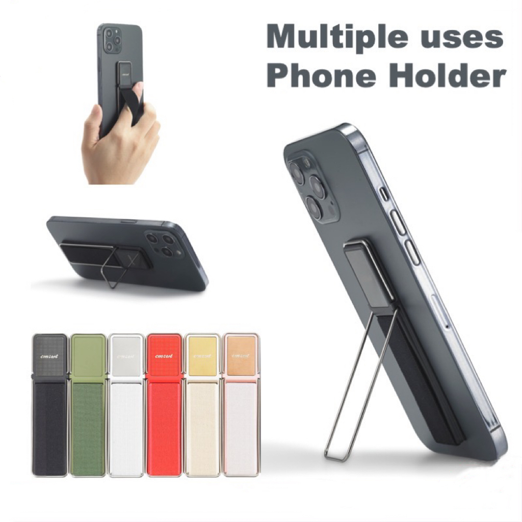 Multiple Uses Phone Holder / Ring Stand Holder Multifungsi Bisa dilipat / Magnetic Vertical Phone St