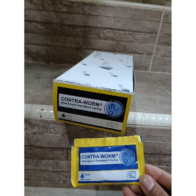 OBAT CACING HEWAN CONTRA WORM 10G