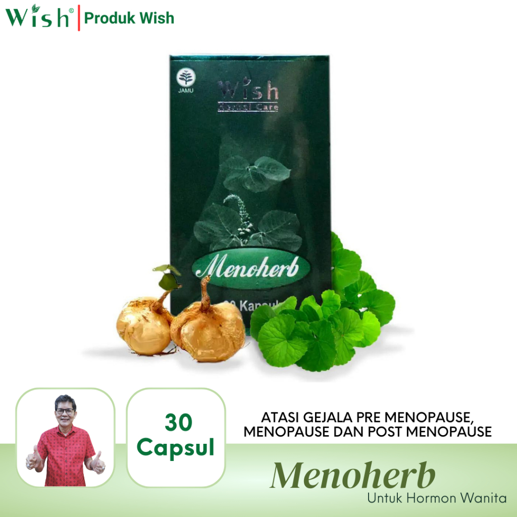 Wish Menoherb dokter boyke original - 30 capsule