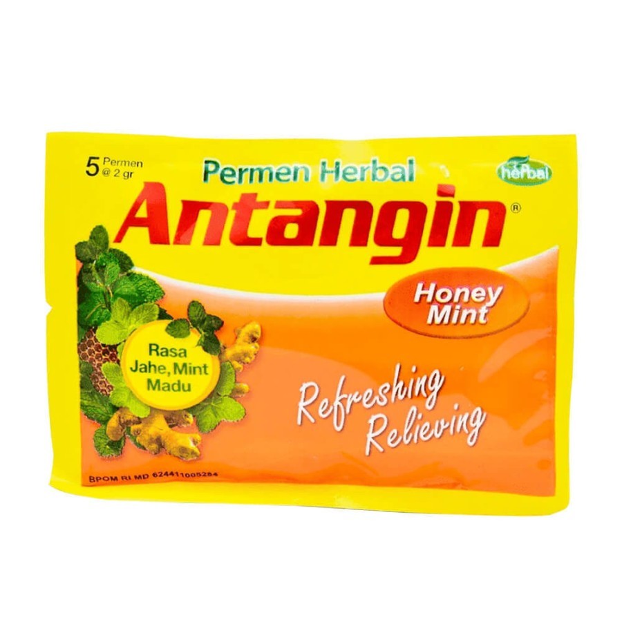 

Permen Antangin 1 Sachet isi 5 Butir - Rasa Honey Mint