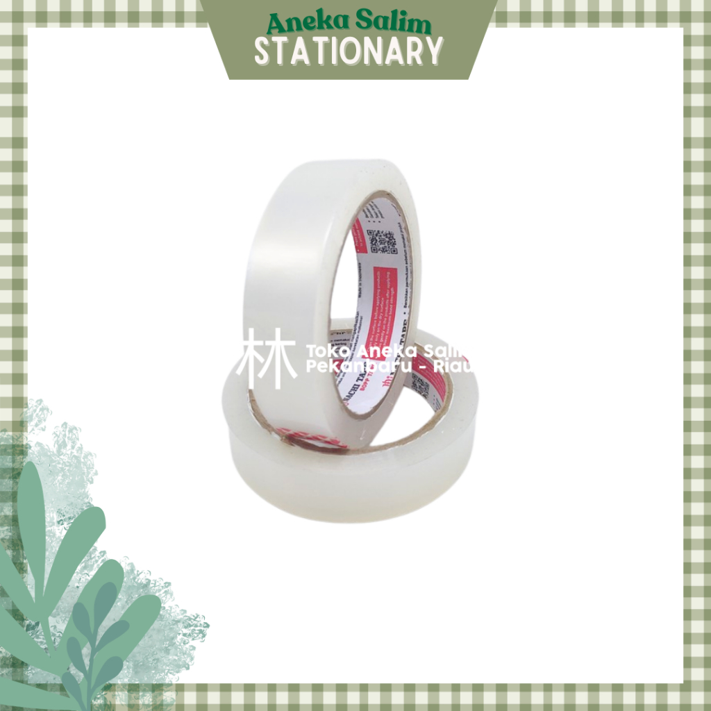 

Anekasalim - Selotip Nachi Bening 1 Inch x 72 Yards