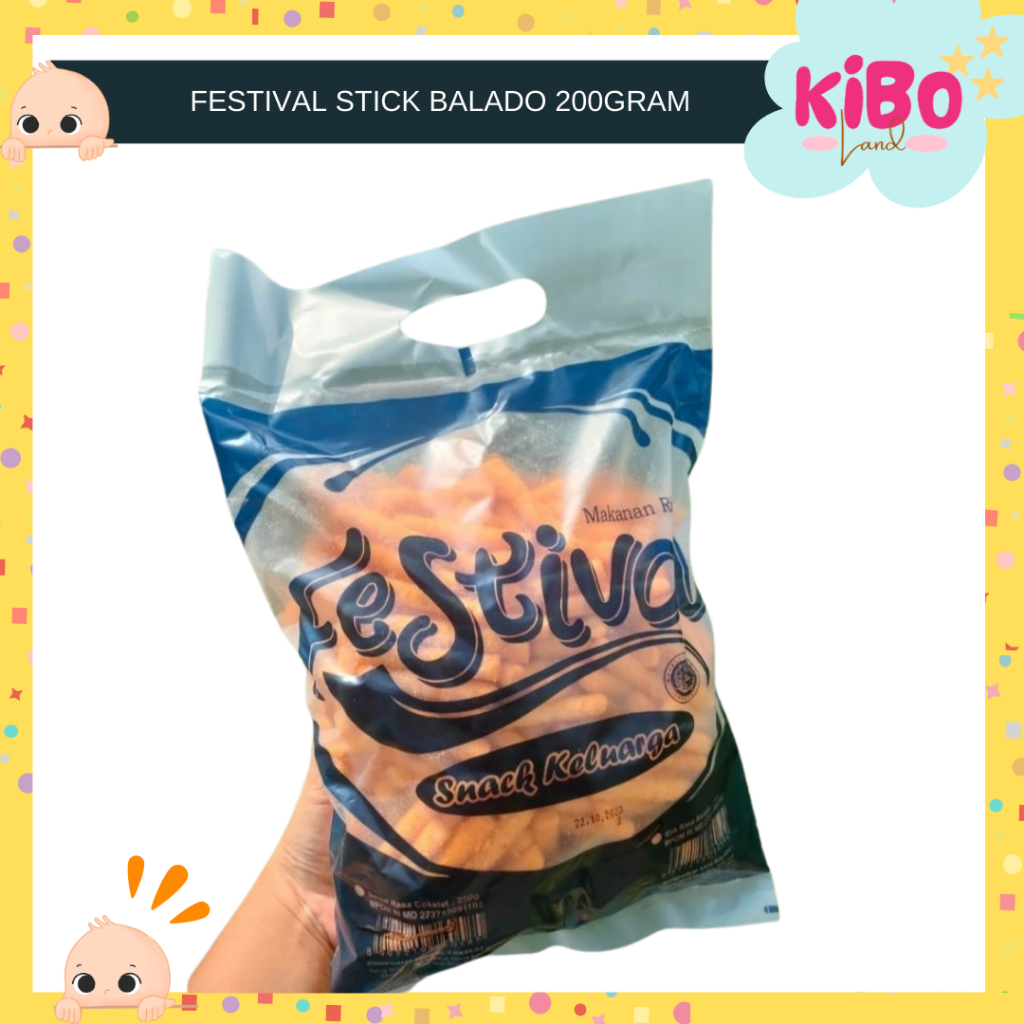 

Festival Stick Rasa Balado 200gram Snack Lebaran Keluarga