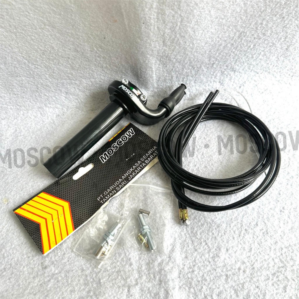 GAS SPONTAN MOSCOW 2 KABEL  R15 VVA KLX CRF 150 CBR VIXION NEW NVL FU Gas KONTAN MOSCOW Kabel 2 Univ