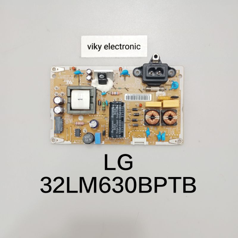 LG 32LM630BPTB power supply regulator psu mesin tv LG 32LM630