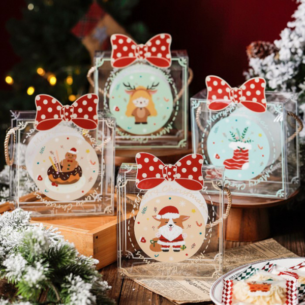 

Unik Kotak mika cookies natal /Giftbox mika natal / kotak natal xmas box Limited
