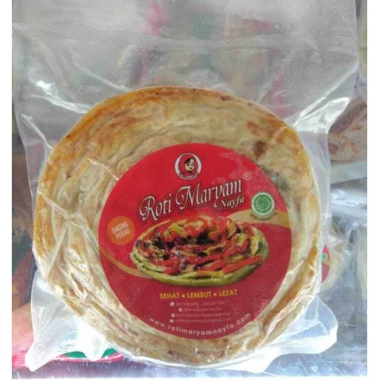 

Nayfa Roti Maryam Isi Daging Pedas 3s