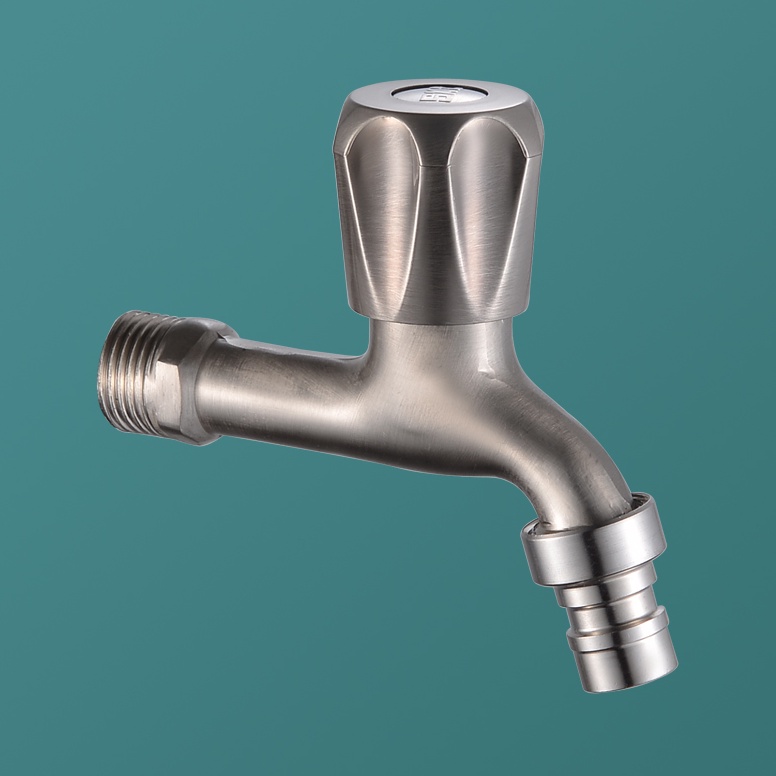 ✬ Kran Shower Kran Tembok Panjang Stainless Saringan air keran taman kran kamar mandi otomatis Bagus