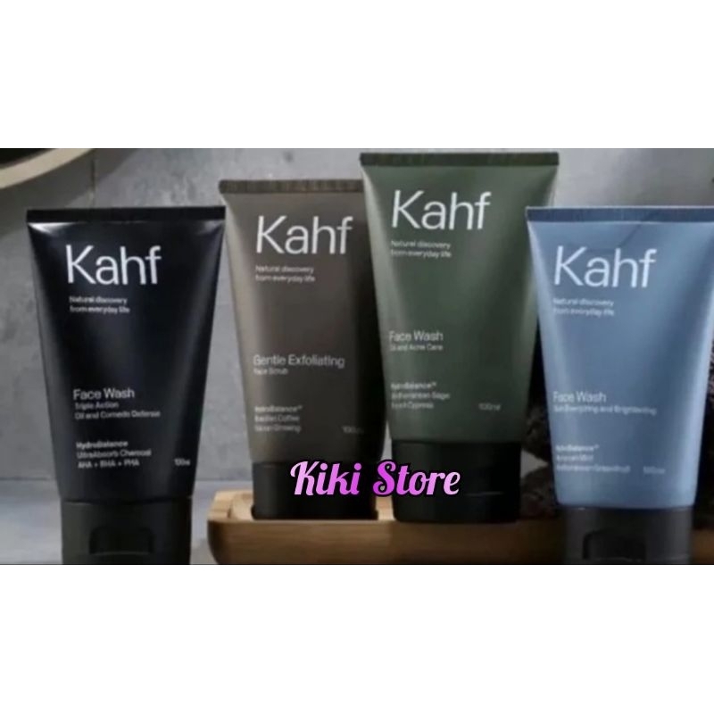kahf facial wash /sabun cuci muka pria