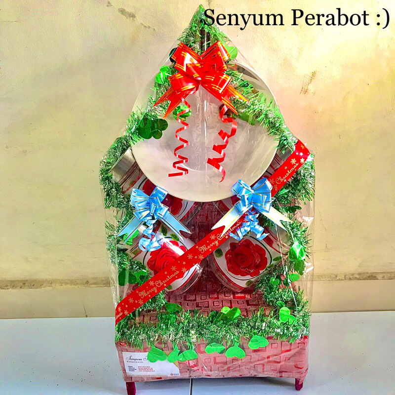 

Parcel / Hampers Perabot Natal & Tahun Baru Murah Banjarmasin (4 Toples Kaca & 1 Piring Makan Keramik) [Instant]