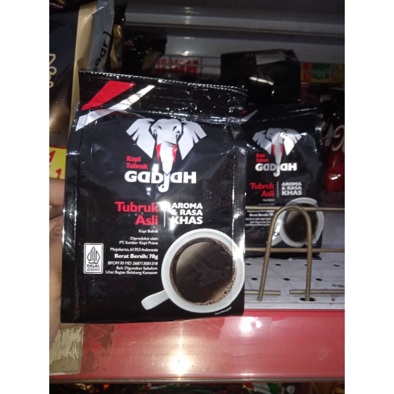 

kopi gajah 70 gram