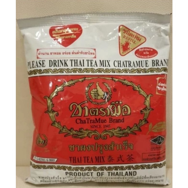 

[NLH62] Teh thai tea mix chatramue 400 gr 85