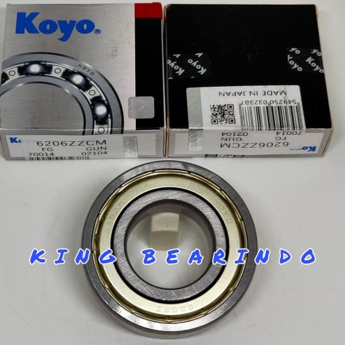 KODE JFI713 BEARING 6206 ZZ KOYO 6206ZZ KOYO