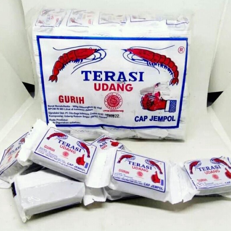 

Bay@r Di Tempat @50 pcs Terasi Udang Jempol [260]