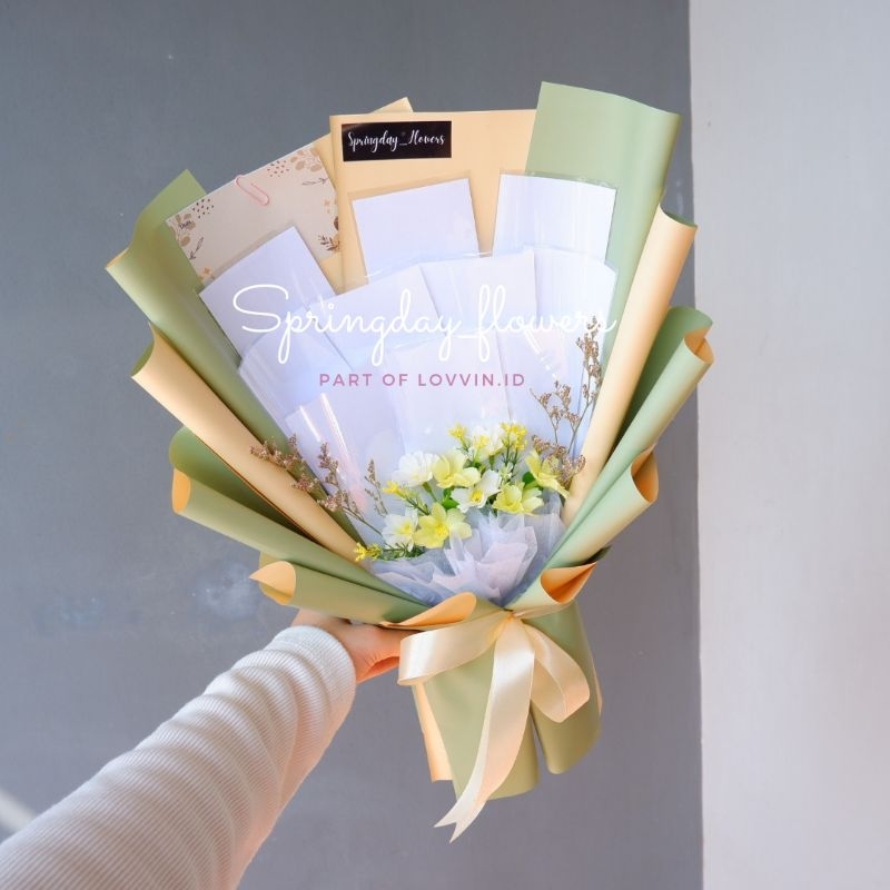 

Money Bouquet/Buket Uang Kosong 10 lembar/Hadiah