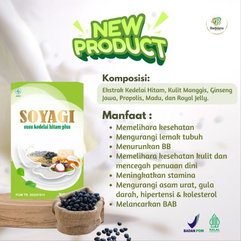 

Soyagi -Susu yang Aman Untuk Diet