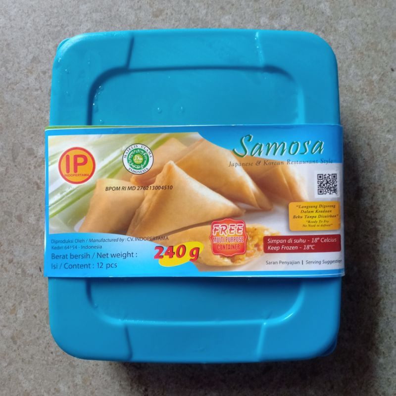 

Indopertama Samosa 12 pc 240 gram