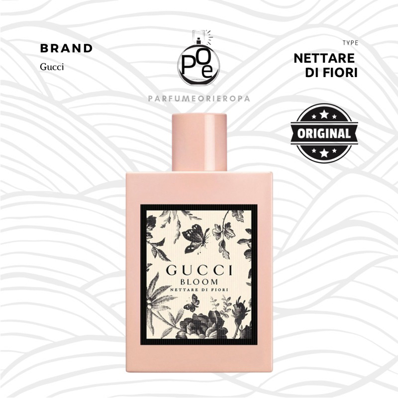 Parfum Wanita Gucci Bloom nettare di fiori ori NON BOX full size 100ml ori parfume tahan lama minyak
