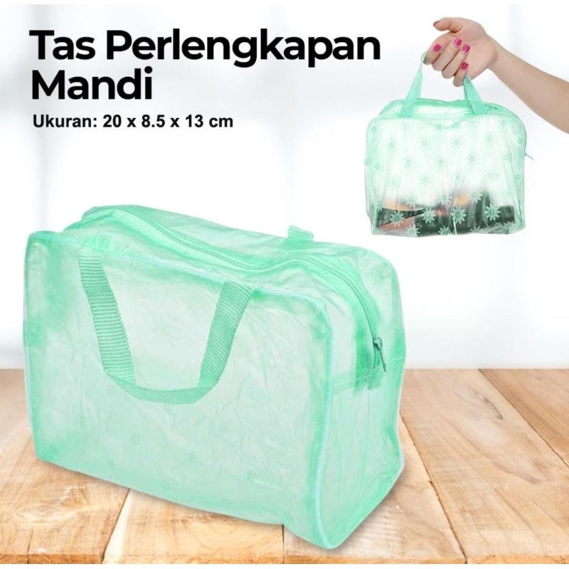 Tas Perlengkapan Mandi Kosmetik Waterproof