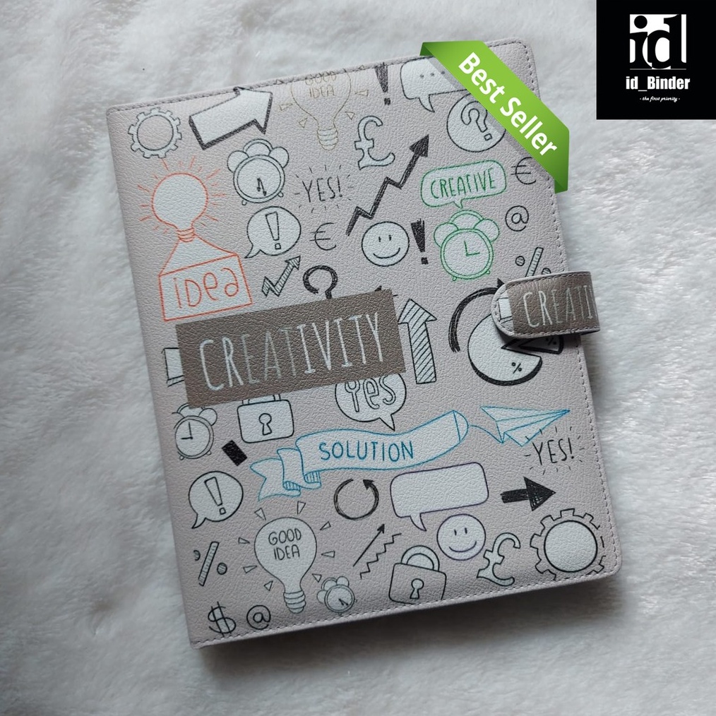 

Termurah BINDER PRINTING MOTIP CREATIVITY A5 DAN B5 !!