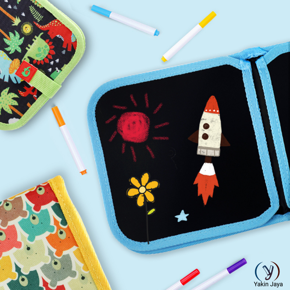 

tyvf Buku Gambar Portable Anak 14 Halaman Drawing Book Bisa Dihapus