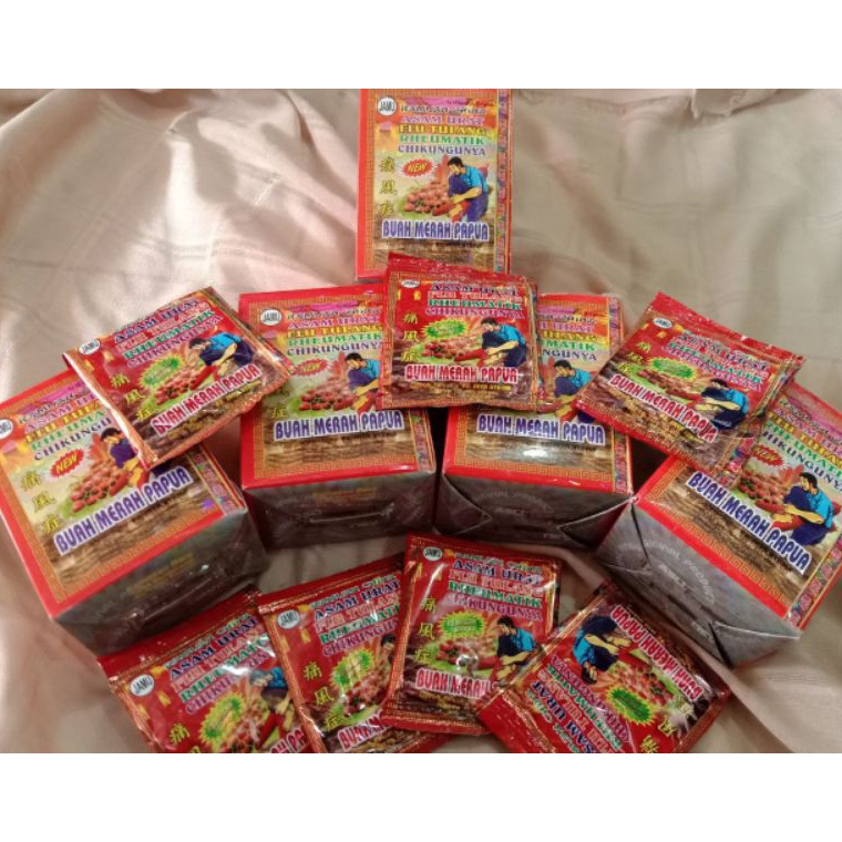 

[✾A31/] JAMU BUAH MERAH PAPUA ORIGINAL ISI 12 SACHET Musim Promo