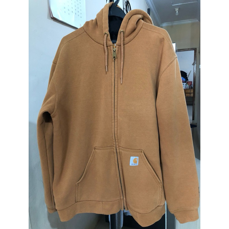 PRELOVED ORIGINAL CARHARTT RAIN DEFENDER ZIP HOODIE TERMURAH