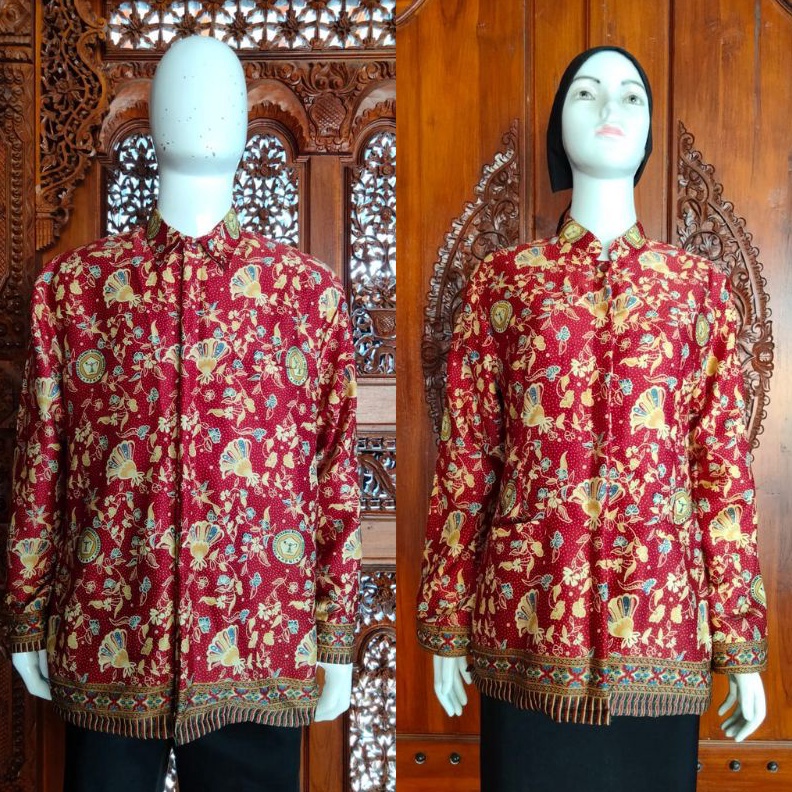 Terbaik Seragam batik PPNI pria/wanita 100% original (PERSATUAN PERAWAT NASIONAL INDONESIA) terbaru 