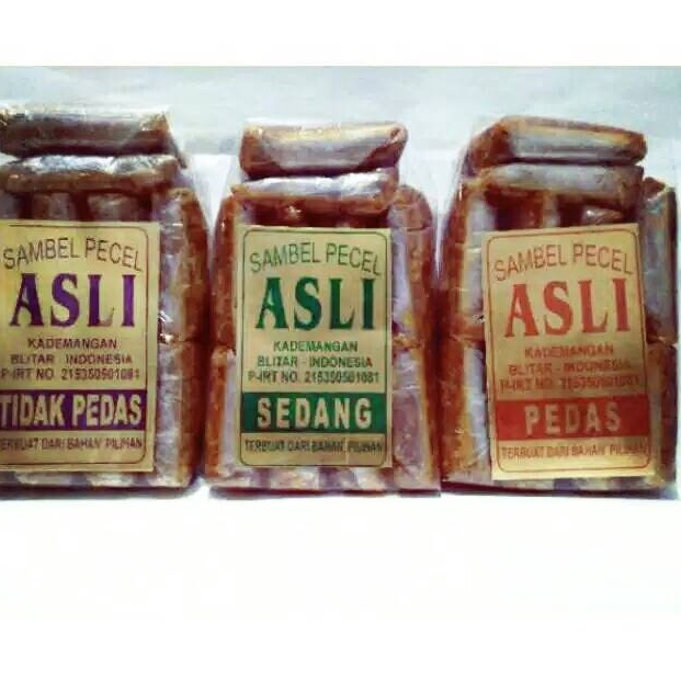 

YS4060 Sambel pecel "asli" blitar 5968