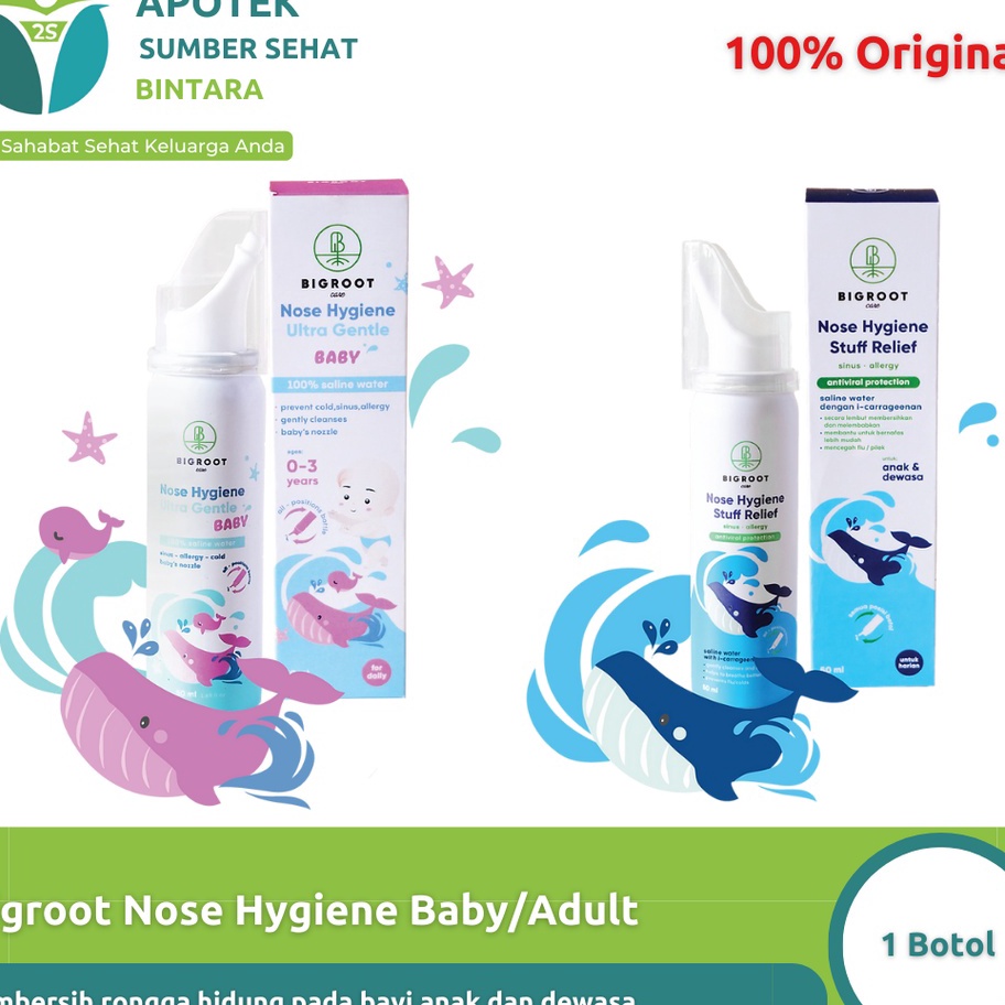Best Seller BigRoot Nose Hygiene Baby/Dewasa.