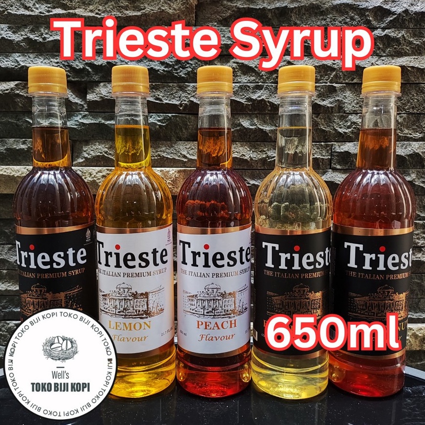 

[✦O13>] Trieste Syrup Flavoured Sirup - 650 ml [126]
