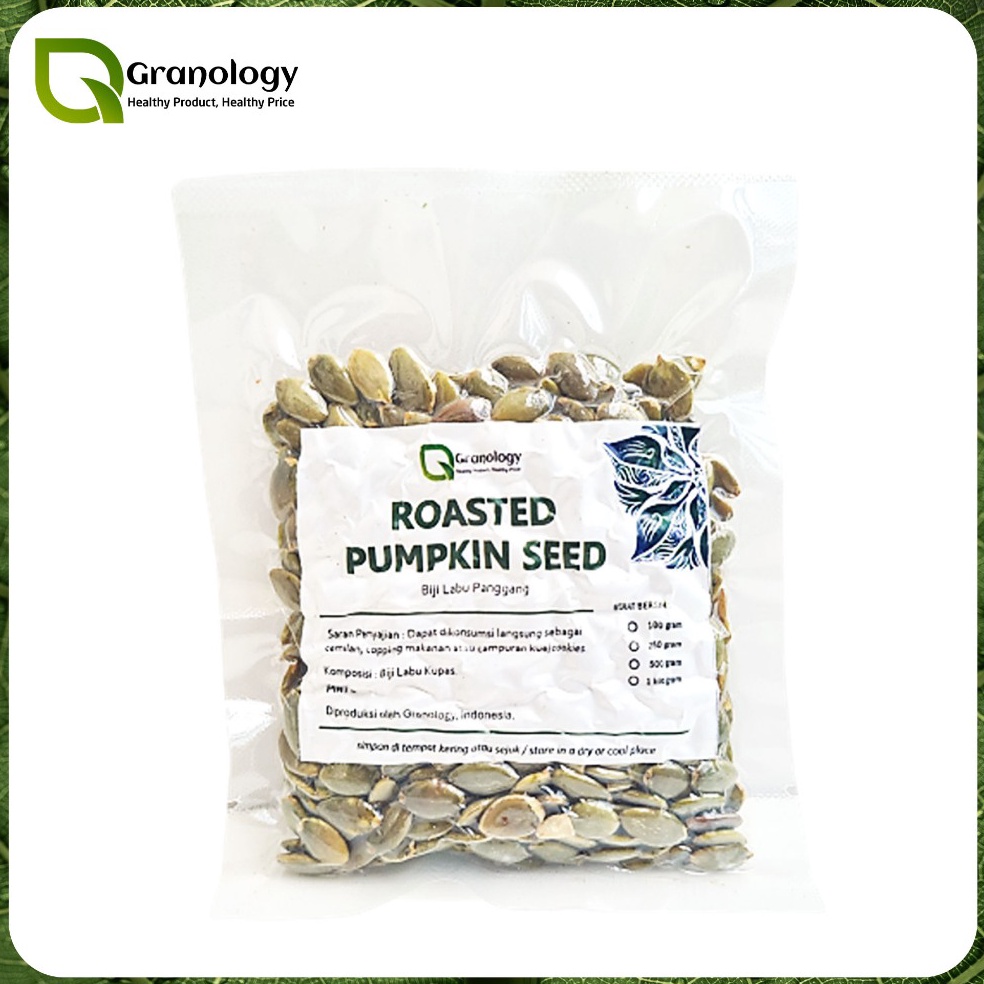 

M0del Terk!ni Roasted Pumpkin Seed / Biji Labu Oven (100 gram) by Granology [196]