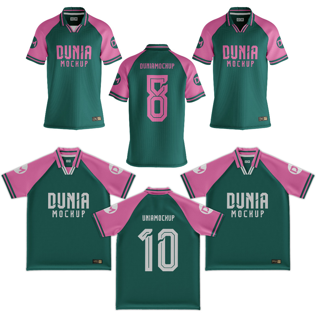 Mockup Jersey Polo RGLN - Adobe Photoshop