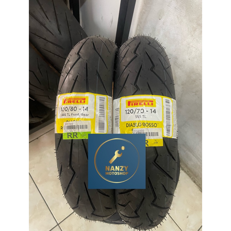 Paket Ban Pirelli PCX150/Vario160 100/80-14&120/70-14