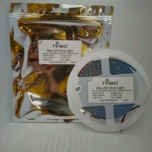 Hiled Lampu Led Strip 2835 120Led 12V WarmWhite