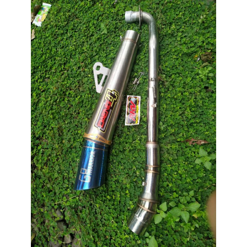 Knalpot Daeng sai4 Gp series all bebek vega jupe supra dll