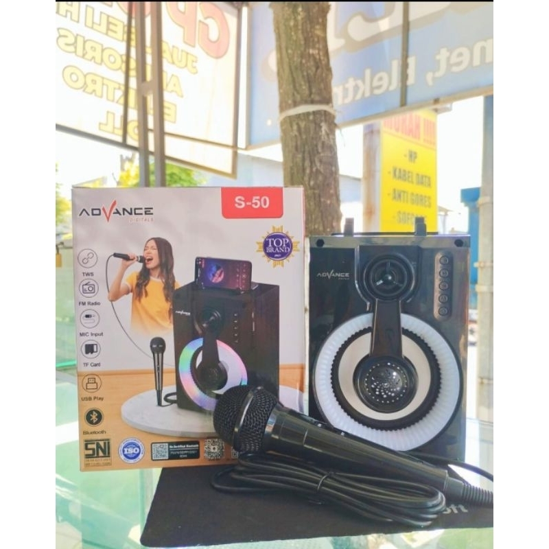 Speker Bluetooth advance s50+mic